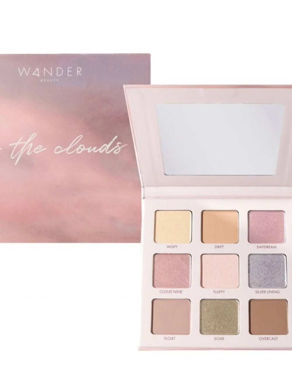 WANDER BEAUTY In The Clouds Eyeshadow Palette Full Size NIB